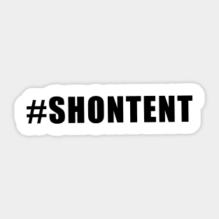 #shontent - Australian Survivor Sticker